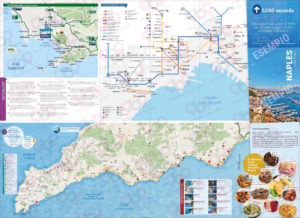 Mappa di Napoli - Naples city map - mappa Napoli - mappa personalizzata di Napoli