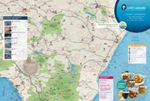 Mappa della Basilicata - Basilicata map - mappa Basilicata - mappa personalizzata della Basilicata