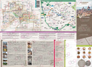 Mappa di Firenze - Florence city map - mappa Firenze - mappa personalizzata di Firenze - mappa tursitica di Firenze