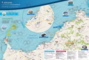 Mappa di Costa Paradiso - Costa Paradiso city map - mappa Costa Paradiso - mappa personalizzata di Costa Paradiso
