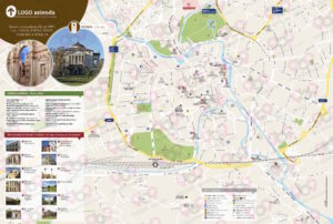 Mappa di Vicenza - Vicenza city map - mappa Vicenza - mappa personalizzata di Vicenza - mappa tursitica di Vicenza