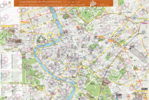 Mappa Liscia personalizzata per Ciao Tours Roma