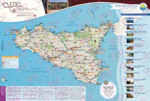 Mappa liscia personalizzata per Edel Modica - Sicilia