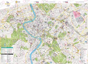 Mappa Grande personalizzata per Forexchange - Roma