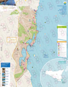 Mappa Midium personalizzata per Pantanelli di Vendicari - Sicilia