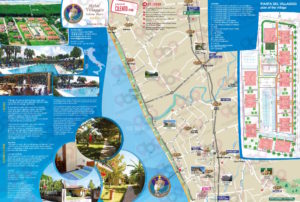 Mappa Liscia personalizzata per Villaggio Selene Mare - Paestum