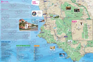 Mappa Liscia personalizzata per Villaggio Selene Mare - Paestum