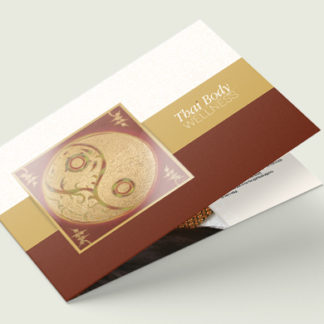 Pieghevole rettangolare 15x21cm personalizzato