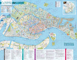 Mappa Midium personalizzata di Venezia per Ca' Norma apartment