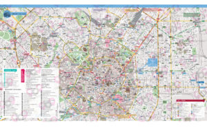 Mappa Tascabile personalizzata di Milano per Chateau Milano