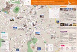 Mappa Lisica personalizzata per Ciao Tours Siena