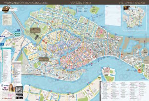 Mappa Liscia personalizzata di Venezia per Cori Carlton