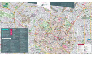 Mappa Tascabile personalizzata di Milano per DeSuite