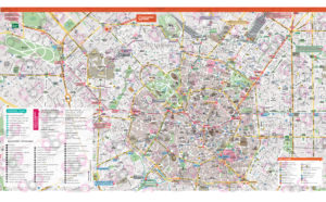 Mappa Tascabile personalizzata di Milano per Enterprise Hotel