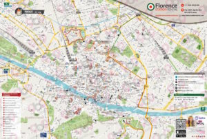 Mappa Liscia personalizzata per Florence Station Rental Firenze