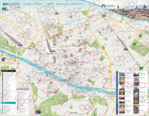 Mappa Midium personalizzata per Go Homes Firenze