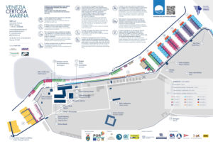 Mappa Liscia personalizzata di Venezia per Vento di Venezia