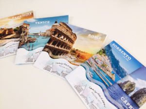 Mappa formato A3 piegato personalizzata