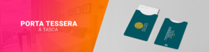 Porta tessere personalizzabili - portatessera a tasca personalizzati per la tua a zienda